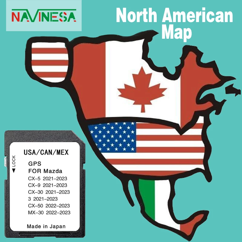 SD Map Naving For Mazda CX50 2022 2023 Car GPS Navigation Memory SAT Nav Cover USA Canada Mexico
SD Map Naving For Mazda CX50 2022 2023 Car GPS Navigation Memory SAT Nav Cover USA Canada Mexico