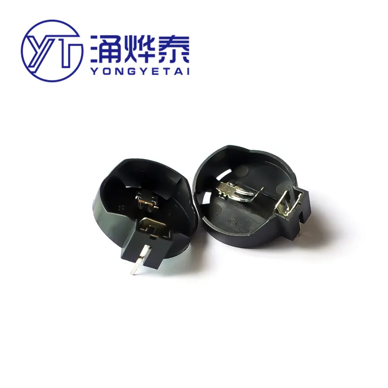 YYT 10PCS 2032 2Pin black battery holder CR2032 2025 2016 in-line motherboard battery holder
YYT 10PCS 2032 2Pin black battery holder CR2032 2025 2016 in-line motherboard battery holder
