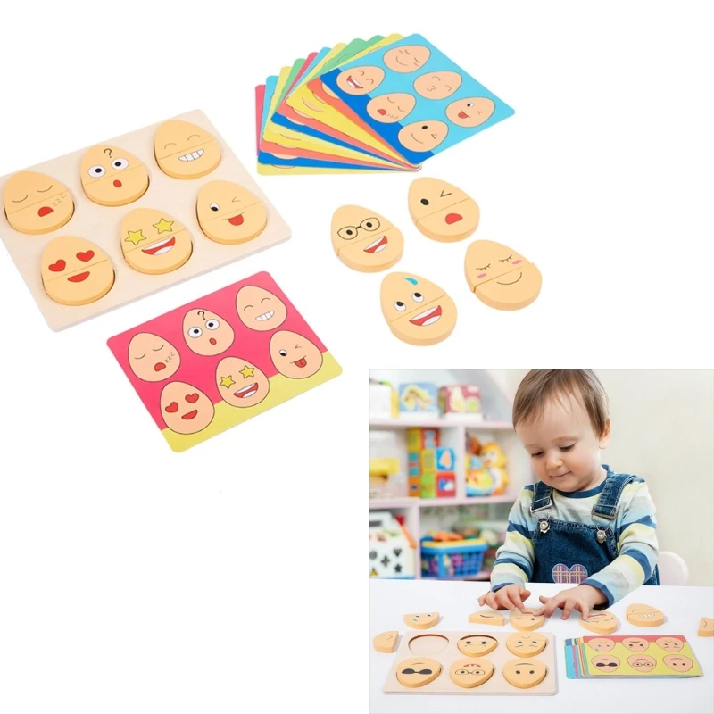 Jigsaw Puzzle Toy Cartoon Expression Matching Building Block Preschool Early Educational Puzzle Toy for Toddler
Jigsaw Puzzle Toy Cartoon Expression Matching Building Block Preschool Early Educational Puzzle Toy for Toddler