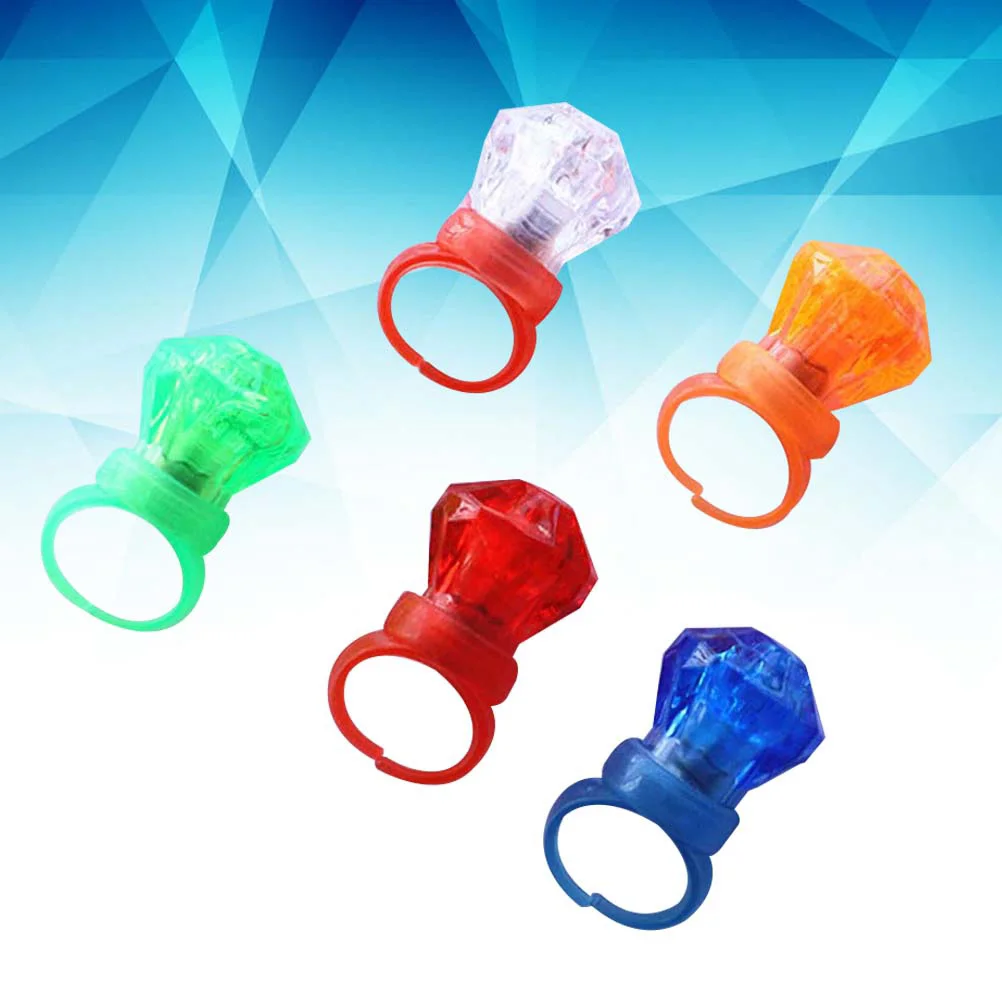24Pcs Light Up Party Finger Toy Diamond Kids Rings Light Up Finger Jewelry Flashlight Rings Bilnky Rings
24Pcs Light Up Party Finger Toy Diamond Kids Rings Light Up Finger Jewelry Flashlight Rings Bilnky Rings