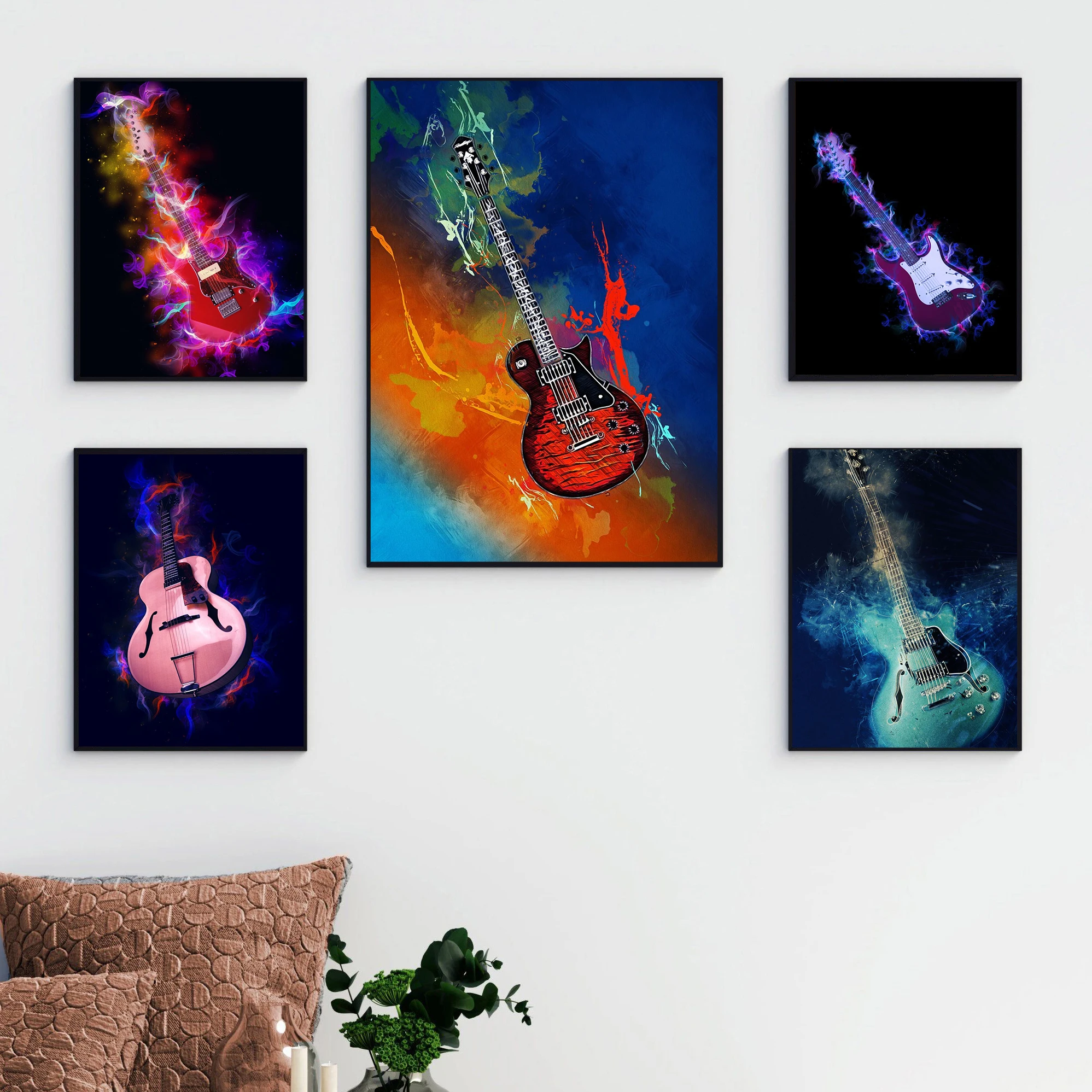 Modern Graffiti Art Musical Instrument Canvas Painting Fashion Wall Art Guitar Poster Living Room Bedroom Home Decoration Mural
Modern Graffiti Art Musical Instrument Canvas Painting Fashion Wall Art Guitar Poster Living Room Bedroom Home Decoration Mural