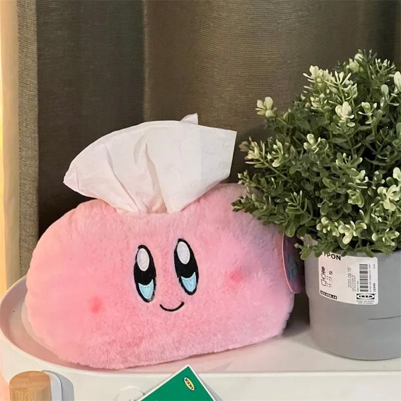 Kawaii Pink Kirby Drawout Paper Box Creative Fun Cartoon Plush Stuffed Toy Cute Girl Heart Desktop Storage Tissue Box Decoration
Kawaii Pink Kirby Drawout Paper Box Creative Fun Cartoon Plush Stuffed Toy Cute Girl Heart Desktop Storage Tissue Box Decoration