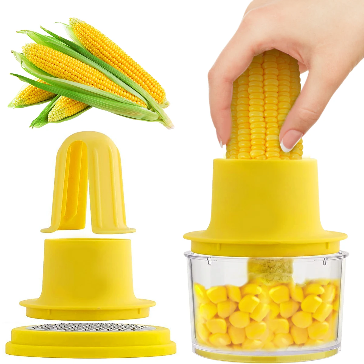 Cob Cutter Corn Stripper Peeler Thresher Corn Cob Peeler Corn Kernels Remover Fruit Vegetable Tools Kitchen Accessories Gadgets
Cob Cutter Corn Stripper Peeler Thresher Corn Cob Peeler Corn Kernels Remover Fruit Vegetable Tools Kitchen Accessories Gadgets