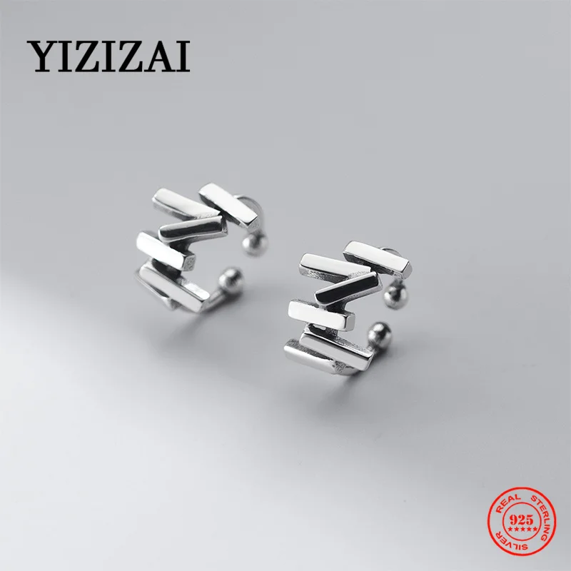 YIZIZAI, в Корейском стиле, искусственное серебро, модные уникальные серьги, не проколотые серьги, клипсы для женщин, ювелирные изделия
YIZIZAI, в Корейском стиле, искусственное серебро, модные уникальные серьги, не проколотые серьги, клипсы для женщин, ювелирные изделия