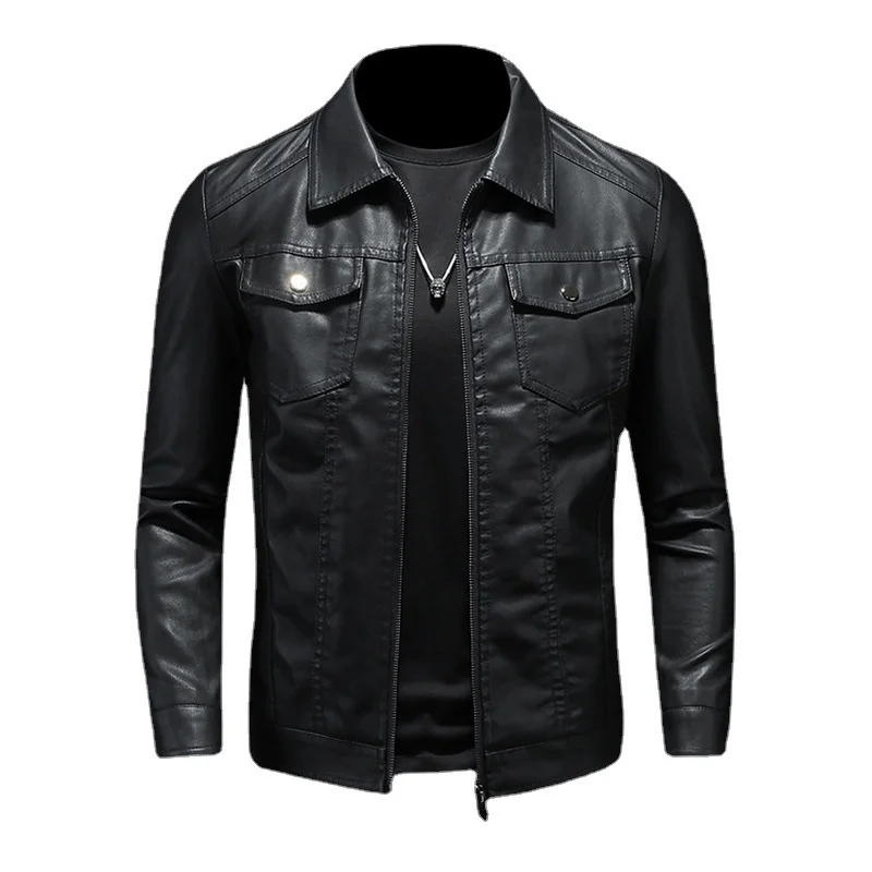 Men Leather 2023 Jacket New Spring Fall Winter Men's Korean Fashion PU s Male Thick Motorcycle
Men Leather 2023 Jacket New Spring Fall Winter Men's Korean Fashion PU s Male Thick Motorcycle