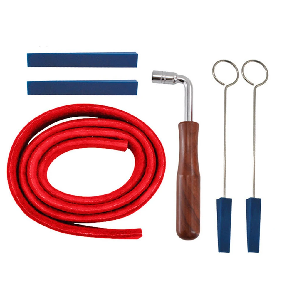 6Pcs Professional Piano Tuning Tools Kit Hammer Mute Block Mute Strip Tuning Tape Tuner Tool Block With Handle DIY Set Gear
6Pcs Professional Piano Tuning Tools Kit Hammer Mute Block Mute Strip Tuning Tape Tuner Tool Block With Handle DIY Set Gear