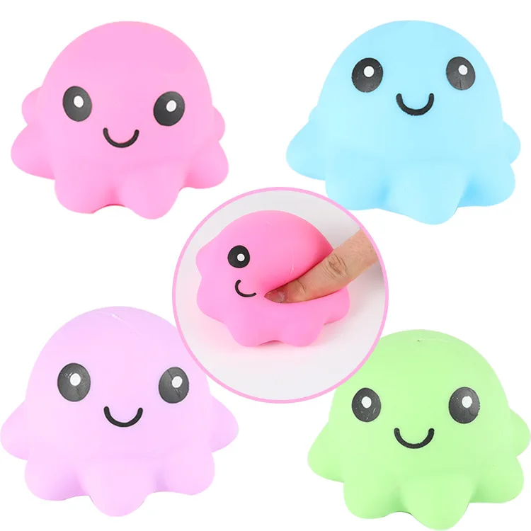 New Foam Octopus Decompression Vent Ball Squeeze Soft Squid Squishy Sensory Toys Fidget Toys for Anxiety
New Foam Octopus Decompression Vent Ball Squeeze Soft Squid Squishy Sensory Toys Fidget Toys for Anxiety