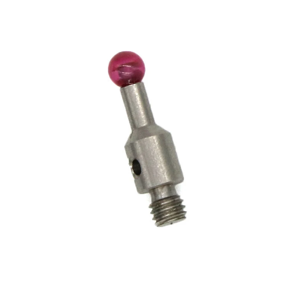 CMM Probe Stylus 3mm Red Ball Tip 03969324 M3 Thread Stainless Steel Rod For ROMER Measuring Metalworking Tools Accessories
CMM Probe Stylus 3mm Red Ball Tip 03969324 M3 Thread Stainless Steel Rod For ROMER Measuring Metalworking Tools Accessories