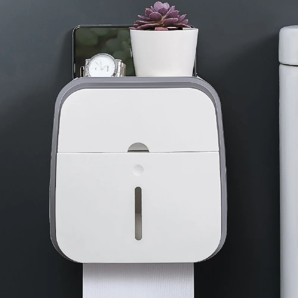 Bathroom accessories toilet tissue box toilet paper box toilet paper rack wall-mounted punch-free waterproof tissue holder
Bathroom accessories toilet tissue box toilet paper box toilet paper rack wall-mounted punch-free waterproof tissue holder