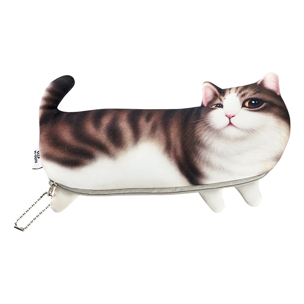 Большая вместительная милая 3D сумка-ручка с имитацией кошки, забавная сумка для канцелярских принадлежностей, обучающие канцелярские принадлежности, пенал, сумка для хранения
Большая вместительная милая 3D сумка-ручка с имитацией кошки, забавная сумка для канцелярских принадлежностей, обучающие канцелярские принадлежности, пенал, сумка для хранения