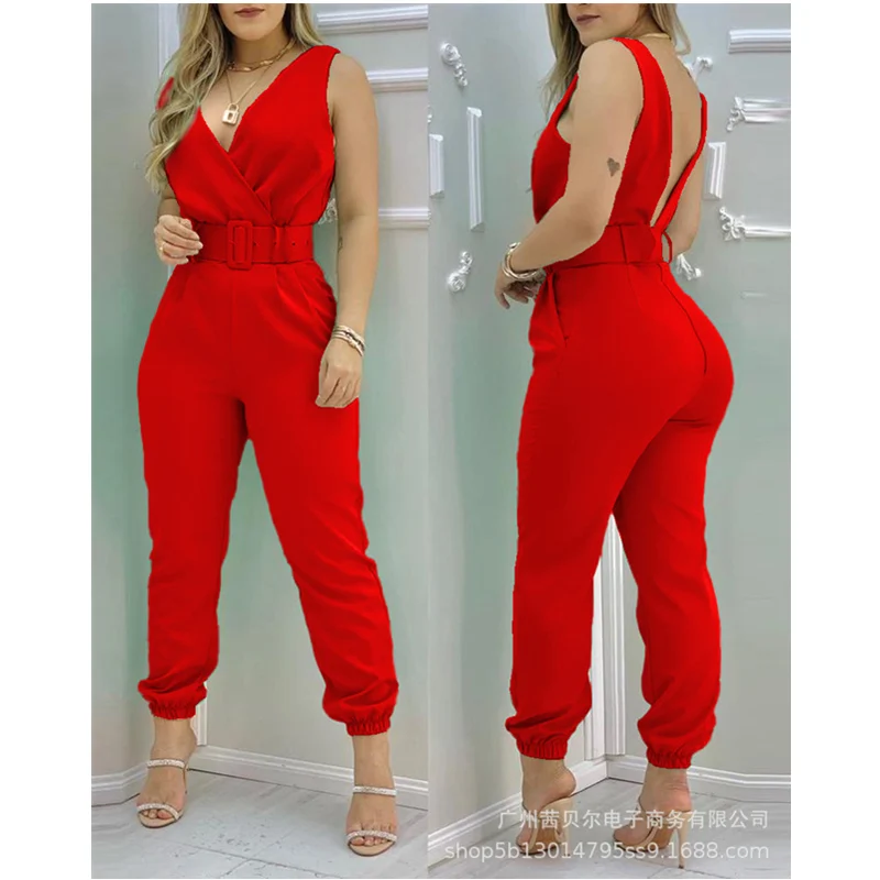 Mandylandy Women Elegant Y2K Jumpsuit Streetwear Fashion Sporty High Waist Corset Pencil Pants Female Romper Overalls Outfits
Mandylandy Women Elegant Y2K Jumpsuit Streetwear Fashion Sporty High Waist Corset Pencil Pants Female Romper Overalls Outfits