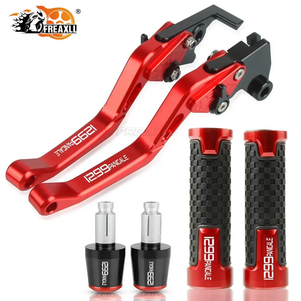 

For DUCATI 1299PANIGALE 1299 PANIGALE S R 2015 2016 2017 2018 Motorcycle CNC Adjustable Extendable Clutch Brake Levers Handlebar