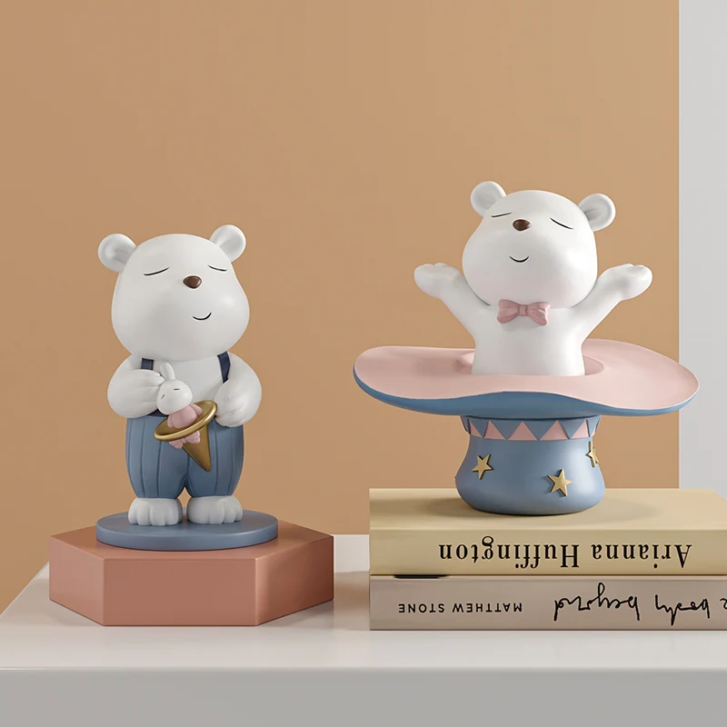 Cute Juggling Bear Resin Statue Ornament, Living Room, TV Cabinet Entrance, Office, Bedroom, Desktop Crafts, Interior Decoration 
Cute Juggling Bear Resin Statue Ornament, Living Room, TV Cabinet Entrance, Office, Bedroom, Desktop Crafts, Interior Decoration