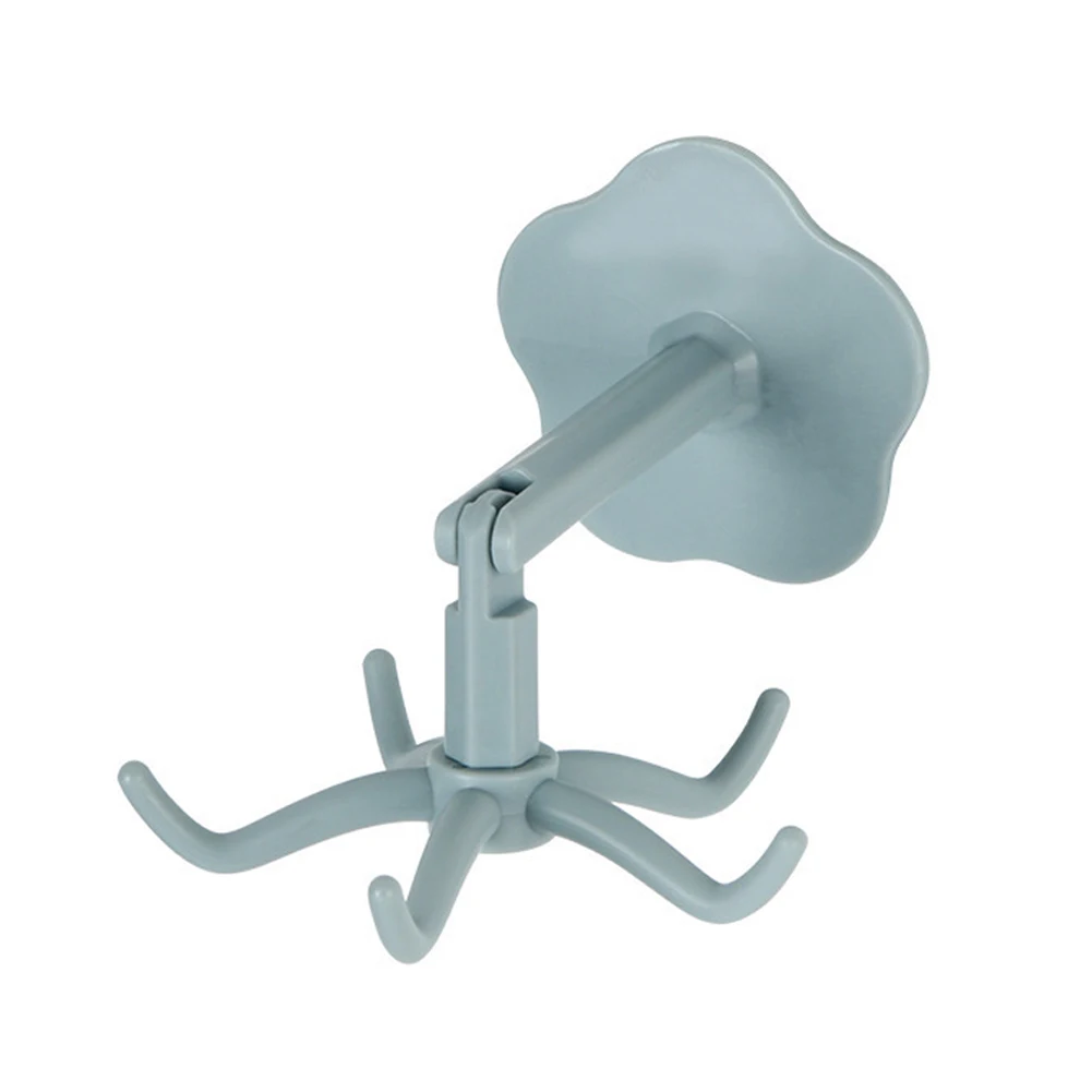 360 Rotating Utility Hooks Self-Adhesive Spatula Spoon Kitchen Utensils Storage Hook Hole-Free Wall Hanging 6-Claw Storage Rack
360 Rotating Utility Hooks Self-Adhesive Spatula Spoon Kitchen Utensils Storage Hook Hole-Free Wall Hanging 6-Claw Storage Rack