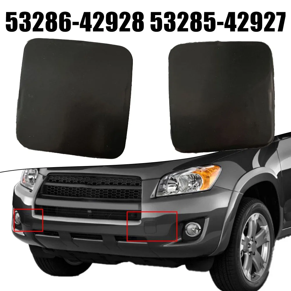 2pcs Front Bumper Tow Hook Cover Cap Black For Toyota RRAV4 2009-2010 53286-42928 53285-42927 Car Accessories
2pcs Front Bumper Tow Hook Cover Cap Black For Toyota RRAV4 2009-2010 53286-42928 53285-42927 Car Accessories