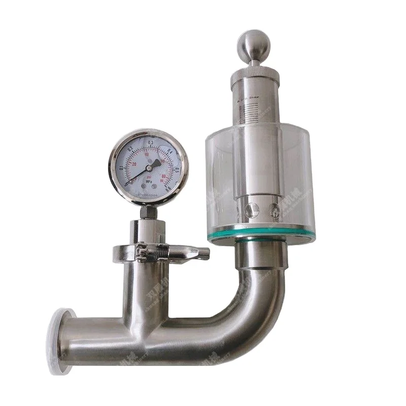 

sanitary tri clamp spunding valve with diaphragm manometer bunging device brewery hardwares