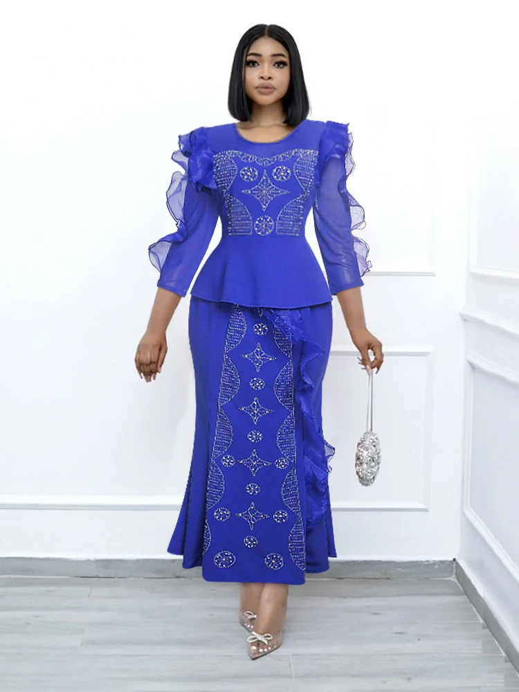 Комплект из двух предметов, одежда, африканские женщины, свадебное платье, Анкара, Дашики, топы, юбка, костюм, африканская одежда для женщин
Комплект из двух предметов, одежда, африканские женщины, свадебное платье, Анкара, Дашики, топы, юбка, костюм, африканская одежда для женщин