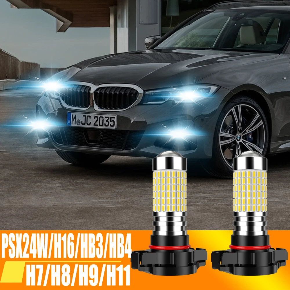2Pcs Super Bright H16 5202 LED Bulb PSX24W Car Fog Lights HB4 H9 White Driving Day Running Lamp Automobiles Bulbs H8 HB3 H11 H7
2Pcs Super Bright H16 5202 LED Bulb PSX24W Car Fog Lights HB4 H9 White Driving Day Running Lamp Automobiles Bulbs H8 HB3 H11 H7