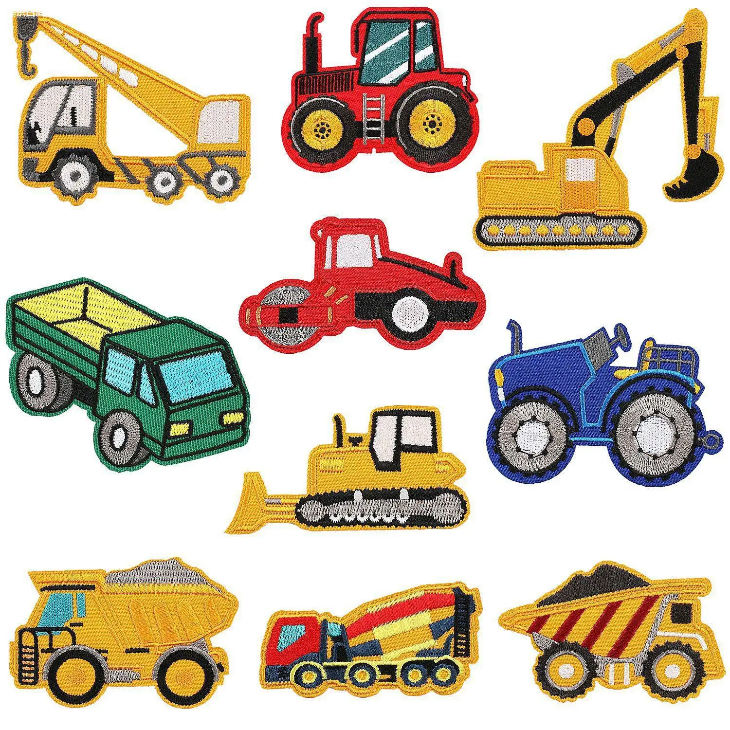 Engineering Car Embroidery Ironing Stick Back Glue DIY Hobby Art Craft Supplies Decorative Materials Hairpin Clothing Patch
Engineering Car Embroidery Ironing Stick Back Glue DIY Hobby Art Craft Supplies Decorative Materials Hairpin Clothing Patch