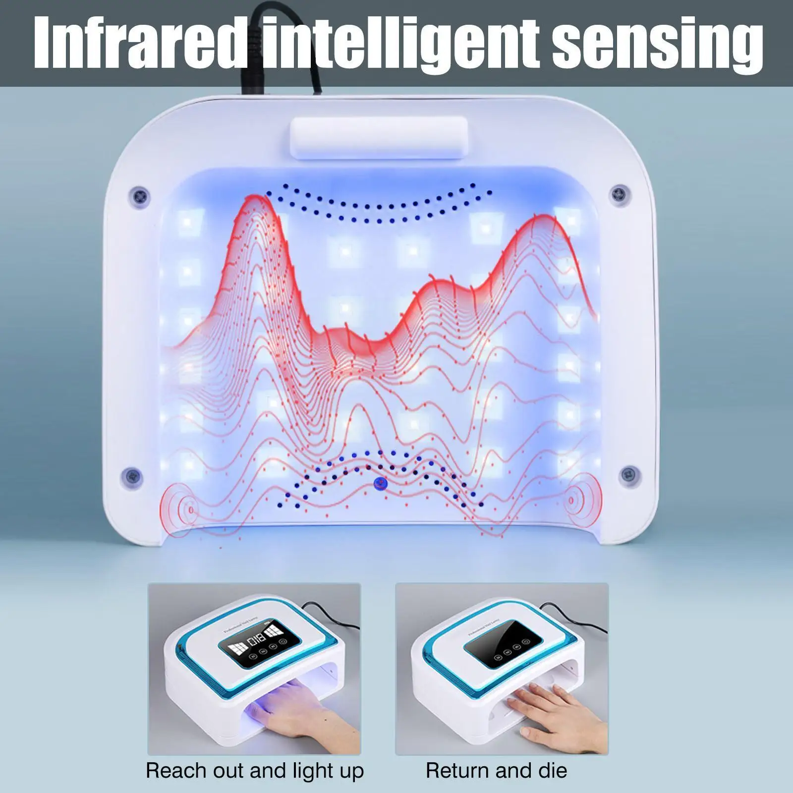 Nail Drying Lamp Wireless Led Lamp For Nails Built-in 7800mah Battery Nail Lamp Rechargeable Cordless Manicure Lamps Nail D X6s5
Nail Drying Lamp Wireless Led Lamp For Nails Built-in 7800mah Battery Nail Lamp Rechargeable Cordless Manicure Lamps Nail D X6s5
