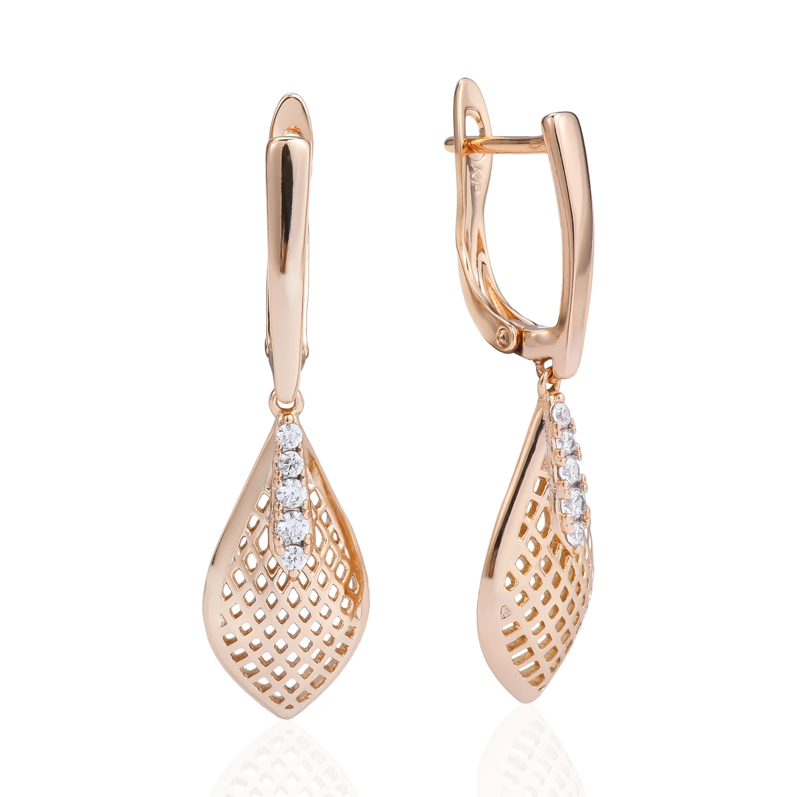 Hareshe Fashion Big Drop Earrings Elegant Luxury Cutout 525 Rose Gold Color Earrings for Woman Wedding Banquet Jewelry Gift
Hareshe Fashion Big Drop Earrings Elegant Luxury Cutout 525 Rose Gold Color Earrings for Woman Wedding Banquet Jewelry Gift