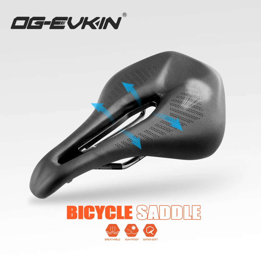 OG-EVKIN SD-001/002 Bicycle Saddle Mountain Road Bike Comfortable Bicycle Black Seat Saddles NYLON 7x7MM MTB for Bike Ridding
OG-EVKIN SD-001/002 Bicycle Saddle Mountain Road Bike Comfortable Bicycle Black Seat Saddles NYLON 7x7MM MTB for Bike Ridding