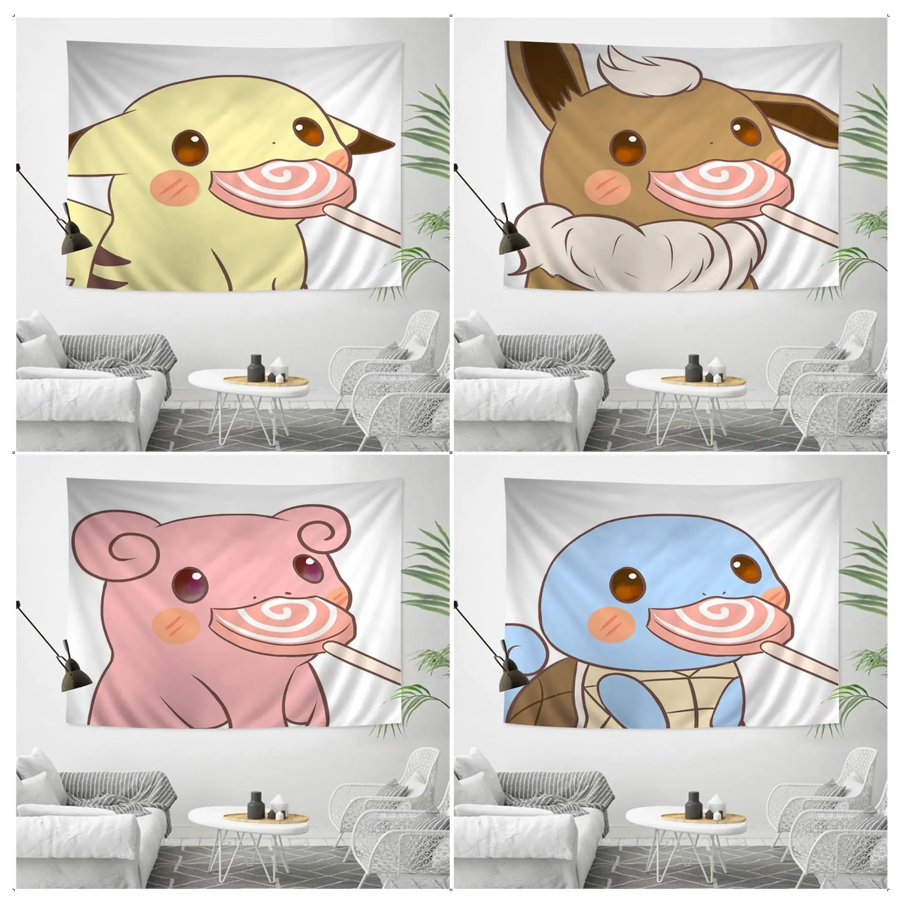 BANDAI Pikachu Pokemon Chart Tapestry Japanese Wall Tapestry Anime Wall Hanging Home Decor
BANDAI Pikachu Pokemon Chart Tapestry Japanese Wall Tapestry Anime Wall Hanging Home Decor