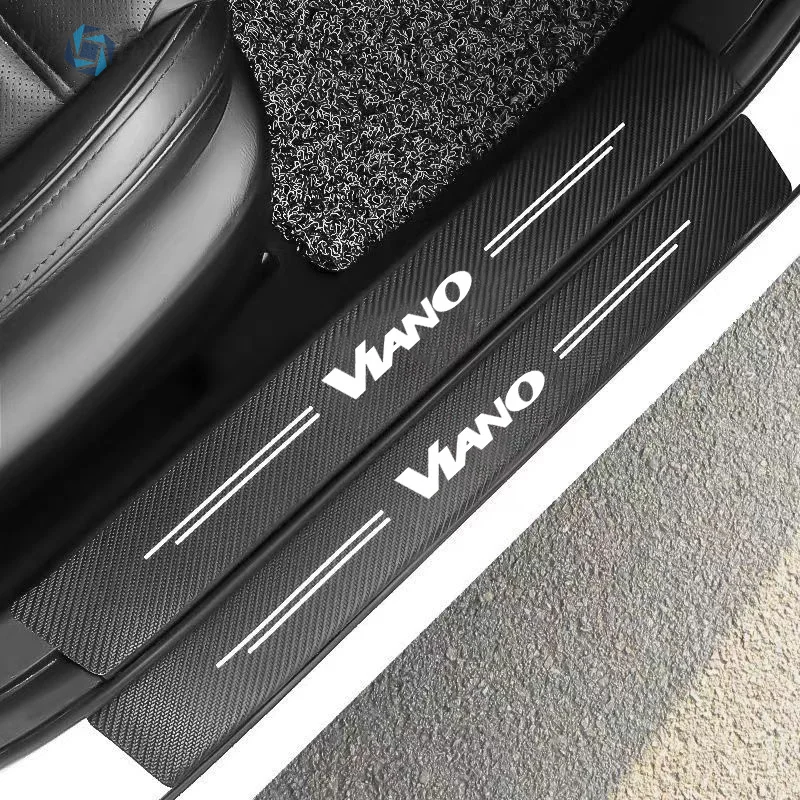 4 шт. защитные наклейки на пороги автомобиля Mercedes Benz W124 W203 W204 CITAN SPRINTER VITO VIANO R CLASS V CLASS автомобильные аксессуары