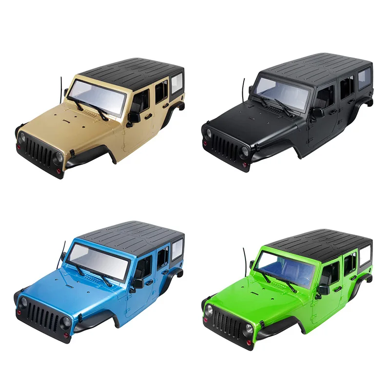 Несобранный корпус автомобиля с колесной базой 12,3 дюйма 313 мм для 1/10 RC Crawler Jeep Wrangler Axial SCX10 и SCX10 II 90046 90047
Несобранный корпус автомобиля с колесной базой 12,3 дюйма 313 мм для 1/10 RC Crawler Jeep Wrangler Axial SCX10 и SCX10 II 90046 90047