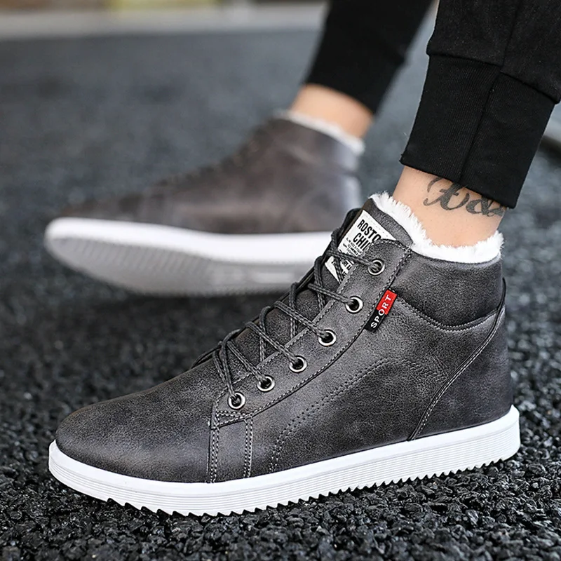 2021 Winter Shoes Men Boots Casual Men's Shoes High Top Cotton Shoes Men Leather Boots Warm Sneakers Waterproof Snow Booties
2021 Winter Shoes Men Boots Casual Men's Shoes High Top Cotton Shoes Men Leather Boots Warm Sneakers Waterproof Snow Booties