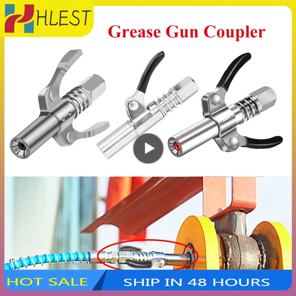 1PC Grease Gun Coupler 10000PSI NPTI/8 Leak-Free Grease Nozzle Oil Pump Car Syringe Lubricant Tip Repair Grease Tool Oil Njector
1PC Grease Gun Coupler 10000PSI NPTI/8 Leak-Free Grease Nozzle Oil Pump Car Syringe Lubricant Tip Repair Grease Tool Oil Njector