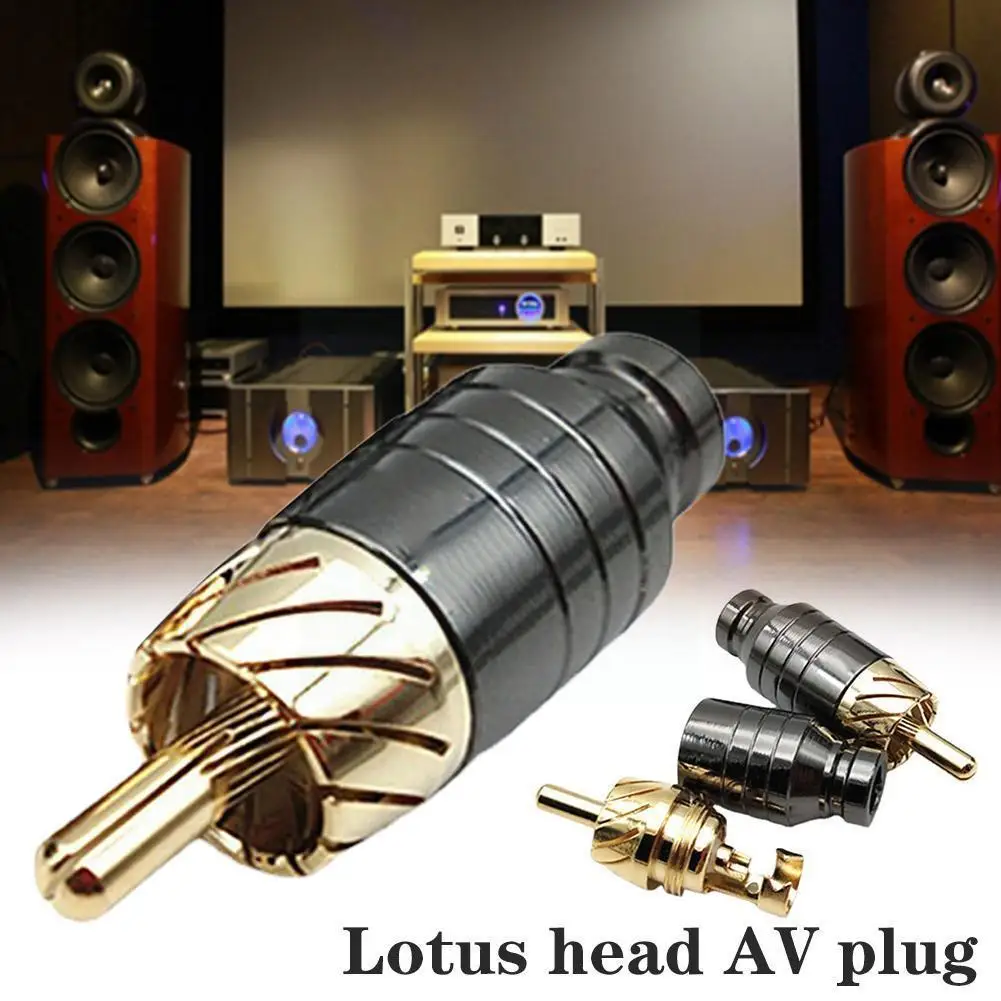 Av Plug Video Gun-color Gold-plated Rca Welding Rca Small Hole Plug Audio Tail Audio Amplifier J1x4
Av Plug Video Gun-color Gold-plated Rca Welding Rca Small Hole Plug Audio Tail Audio Amplifier J1x4