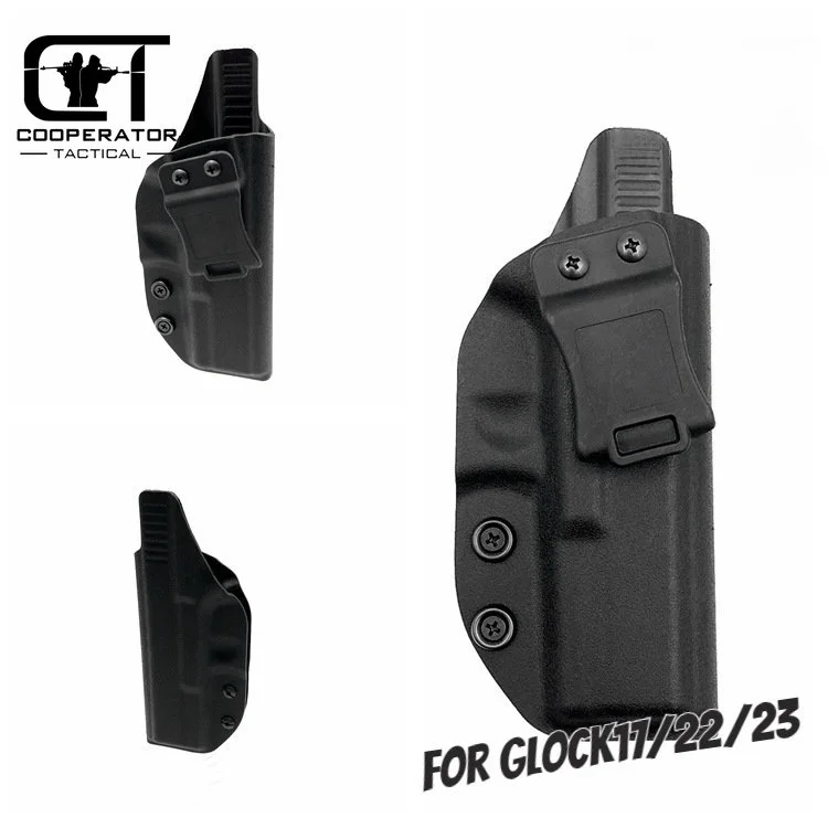 

Tactical IWB Holster Ultimate Concealment Kydex Airsoft Pistol Gun Holsters Custom Molded For Military Glock 17/22/31 Pistols