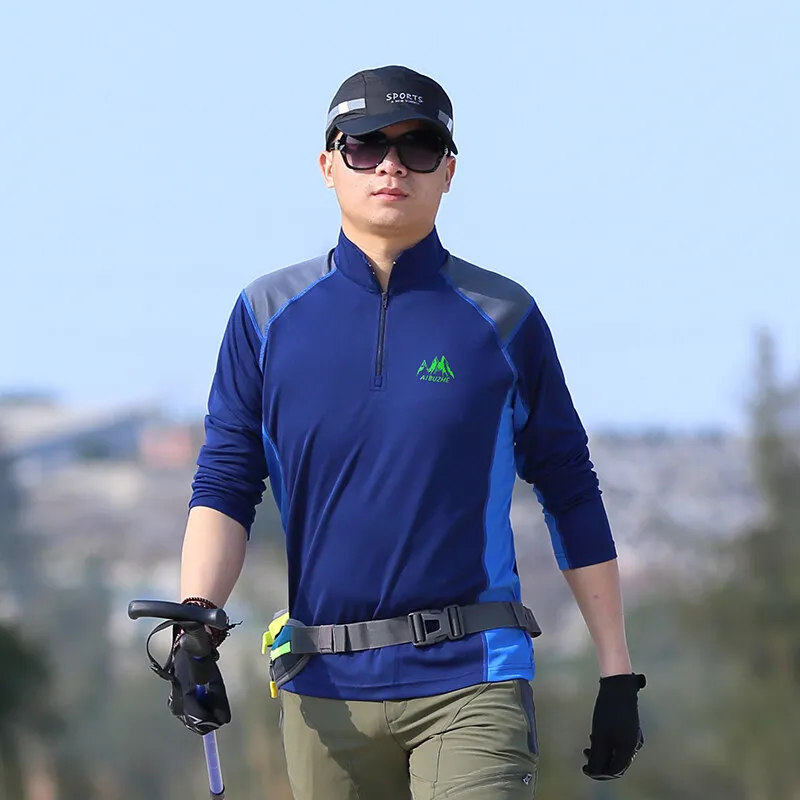 Outdoor Trekking Fishing sports T-shirt men Quick Dry clothes men's long sleeved T-shirt breathable wear hiking clothes men's
Outdoor Trekking Fishing sports T-shirt men Quick Dry clothes men's long sleeved T-shirt breathable wear hiking clothes men's