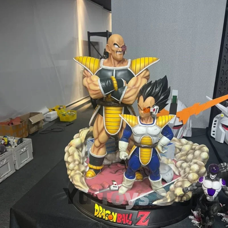 Новый 35 см Dragon Ball Vegeta Nappa стоячий космический костюм фигурка статуя ПВХ