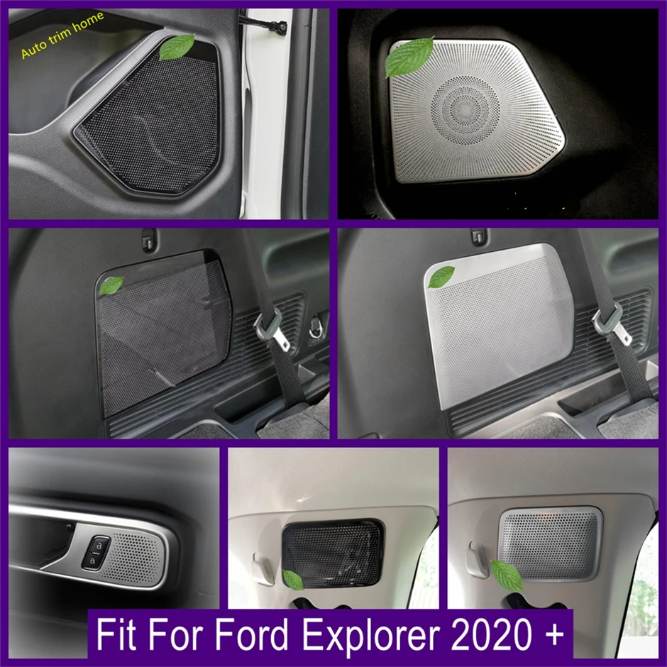 Accessories Inner Door Audio / Trunk Box Sound / Rear Roof Speaker / Door Bowl Panel Cover Trim For Ford Explorer 2020 - 2022
Accessories Inner Door Audio / Trunk Box Sound / Rear Roof Speaker / Door Bowl Panel Cover Trim For Ford Explorer 2020 - 2022
