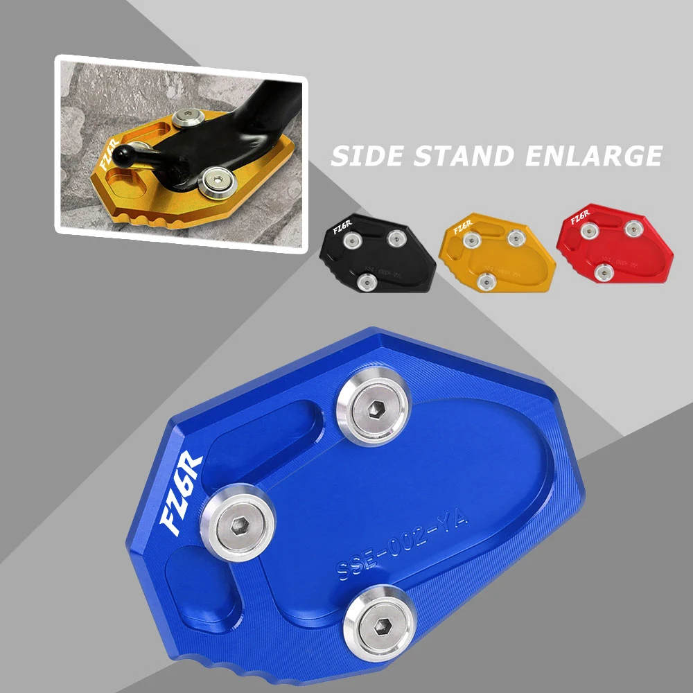 For Yamaha FZ-6R FZ6R FZ 6R Accessories 2009-2017 2016 2015 2014 2013 2012 Motorcycle Side Stand Enlarge Sled Kickstand Foot Pad
For Yamaha FZ-6R FZ6R FZ 6R Accessories 2009-2017 2016 2015 2014 2013 2012 Motorcycle Side Stand Enlarge Sled Kickstand Foot Pad