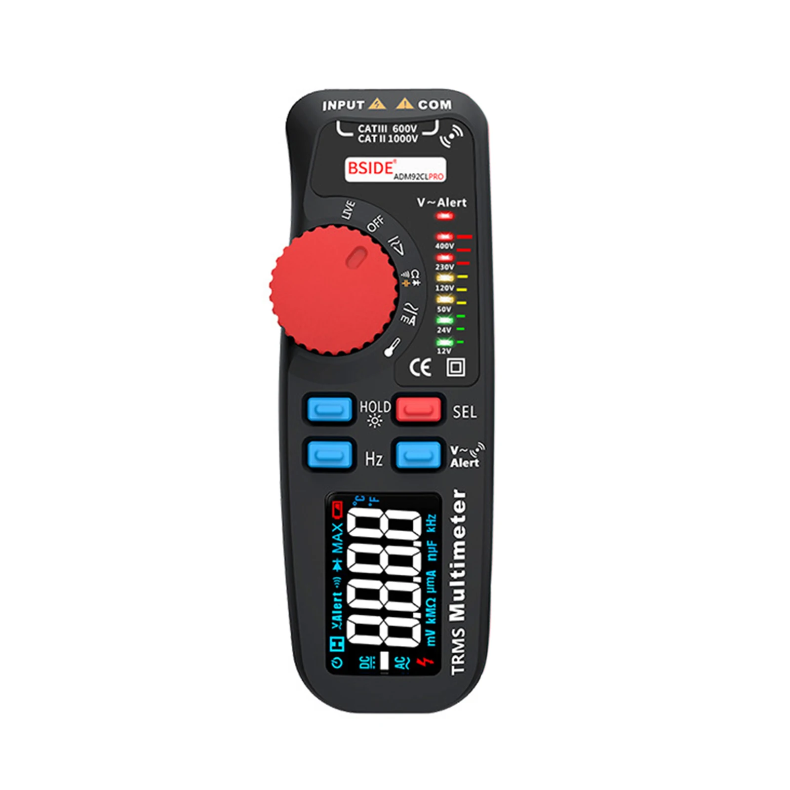 ADM92CLPRO AC Current Multimeter With LCD Display Digital Meter Measures Voltage Tester digital
ADM92CLPRO AC Current Multimeter With LCD Display Digital Meter Measures Voltage Tester digital
