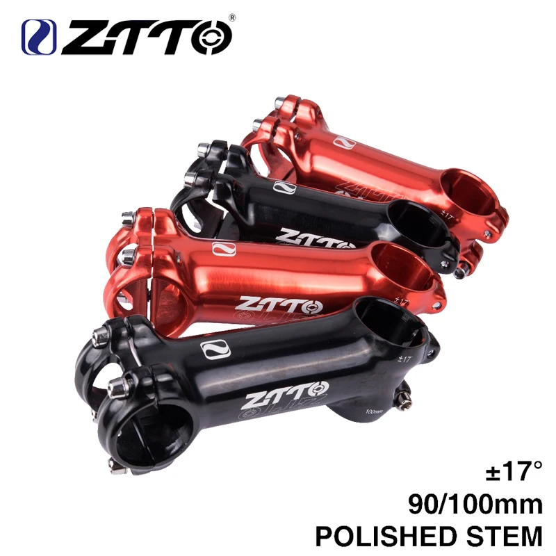 ZTTO Polished Stem 17 degree 90mm 100mm High-Strength Lightweight 31.8mm for XC Trail MTB Mountain Road Bike glossy Bicycle part
ZTTO Polished Stem 17 degree 90mm 100mm High-Strength Lightweight 31.8mm for XC Trail MTB Mountain Road Bike glossy Bicycle part