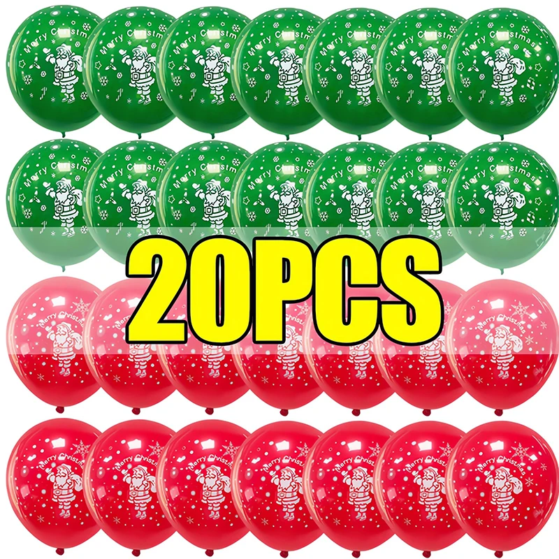 10/20PCS Latex Balloon Merry Christmas Elk Tree Snowflake Printing Balloons Xmas New Years Decoration Party Favors Kids Toys
10/20PCS Latex Balloon Merry Christmas Elk Tree Snowflake Printing Balloons Xmas New Years Decoration Party Favors Kids Toys