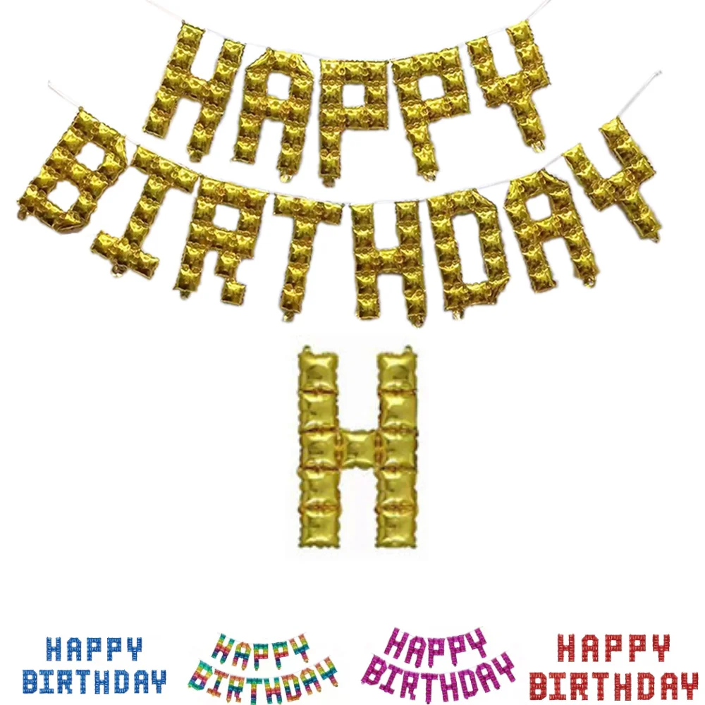 Happy Birthday Balloon Garland Pixel Shape for Mine My Birthday Ballon Boy Girl Child Gold Blue purple Banner Backdrop Decor
Happy Birthday Balloon Garland Pixel Shape for Mine My Birthday Ballon Boy Girl Child Gold Blue purple Banner Backdrop Decor
