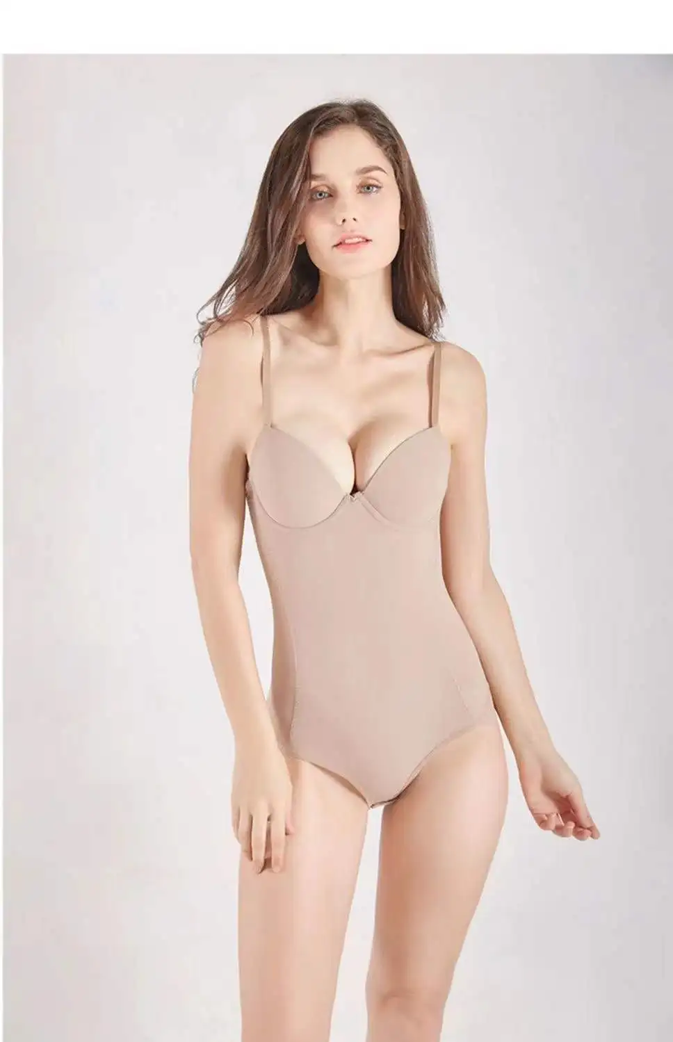Conjoined body shaping clothes women's abdomen, waist, hip lifting, weight loss, abdomen gathering, no bra
Conjoined body shaping clothes women's abdomen, waist, hip lifting, weight loss, abdomen gathering, no bra