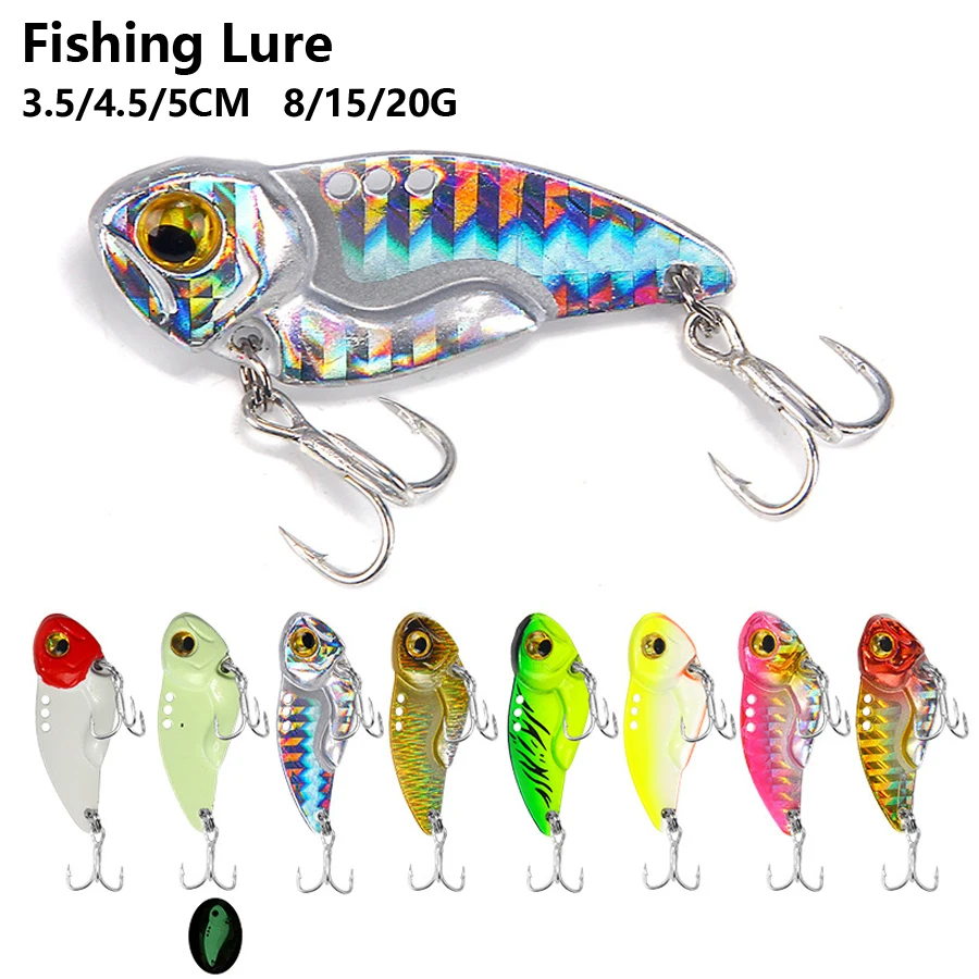 Fishing Lures Wobble Rotating Metal Vib Vibration Bait Winter Fishing 8g 15g 20g Artificial Hard Baits Spinner Spoon Lure Pesca
Fishing Lures Wobble Rotating Metal Vib Vibration Bait Winter Fishing 8g 15g 20g Artificial Hard Baits Spinner Spoon Lure Pesca