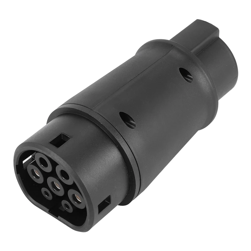 EVSE EV Adaptor 32A J1772 Type 1 To Type 2 Plug EV Adapter, Electric Cars Vehicle Charger Charging Connector 
EVSE EV Adaptor 32A J1772 Type 1 To Type 2 Plug EV Adapter, Electric Cars Vehicle Charger Charging Connector