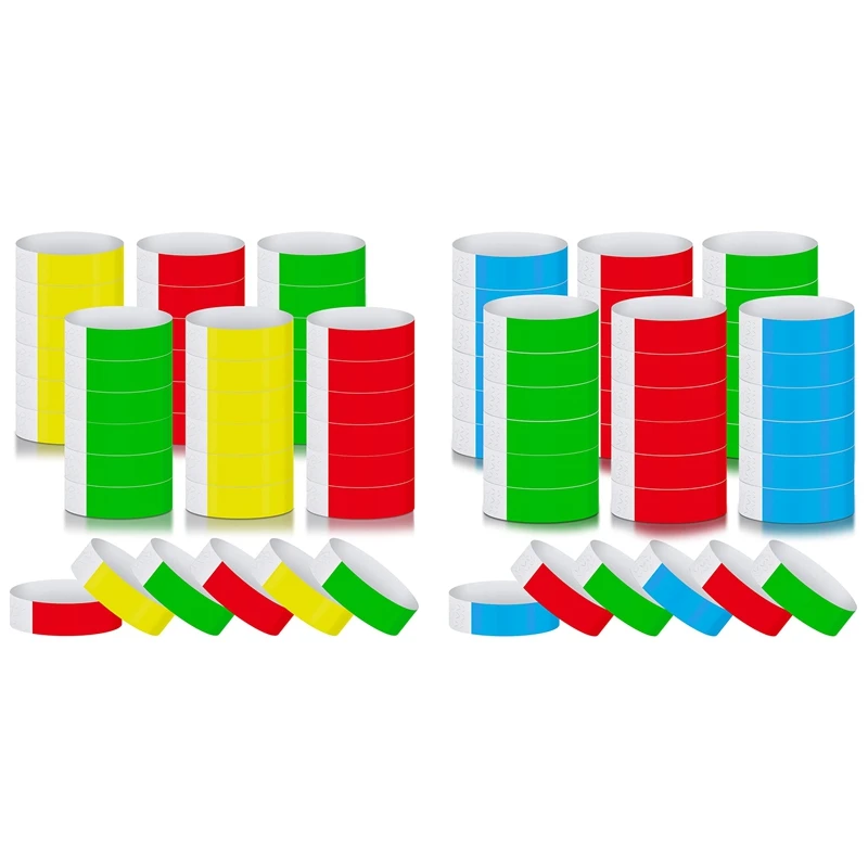 600Pcs Waterproof Hand Bands Neon Wrist Bands For Events Concert Wristbands Adhesive Wristbands
600Pcs Waterproof Hand Bands Neon Wrist Bands For Events Concert Wristbands Adhesive Wristbands