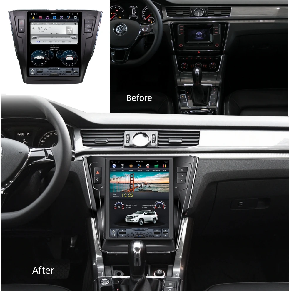 8+128G Tesla Style For Volkswagen VW Passat B7 B8 2015 2016 2017 2018 Android Car GPS Navigation Auto Radio Head Unit Carplay 4
8+128G Tesla Style For Volkswagen VW Passat B7 B8 2015 2016 2017 2018 Android Car GPS Navigation Auto Radio Head Unit Carplay 4