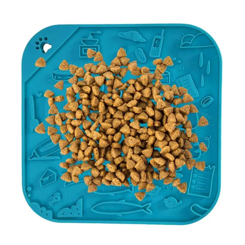 Licking Pads For Dogs Silicone Lick Mat With Suction Cups For Dogs Dog Peanut Butter Pumpkin Slowing Lick Pad To Prevent Choking
Licking Pads For Dogs Silicone Lick Mat With Suction Cups For Dogs Dog Peanut Butter Pumpkin Slowing Lick Pad To Prevent Choking