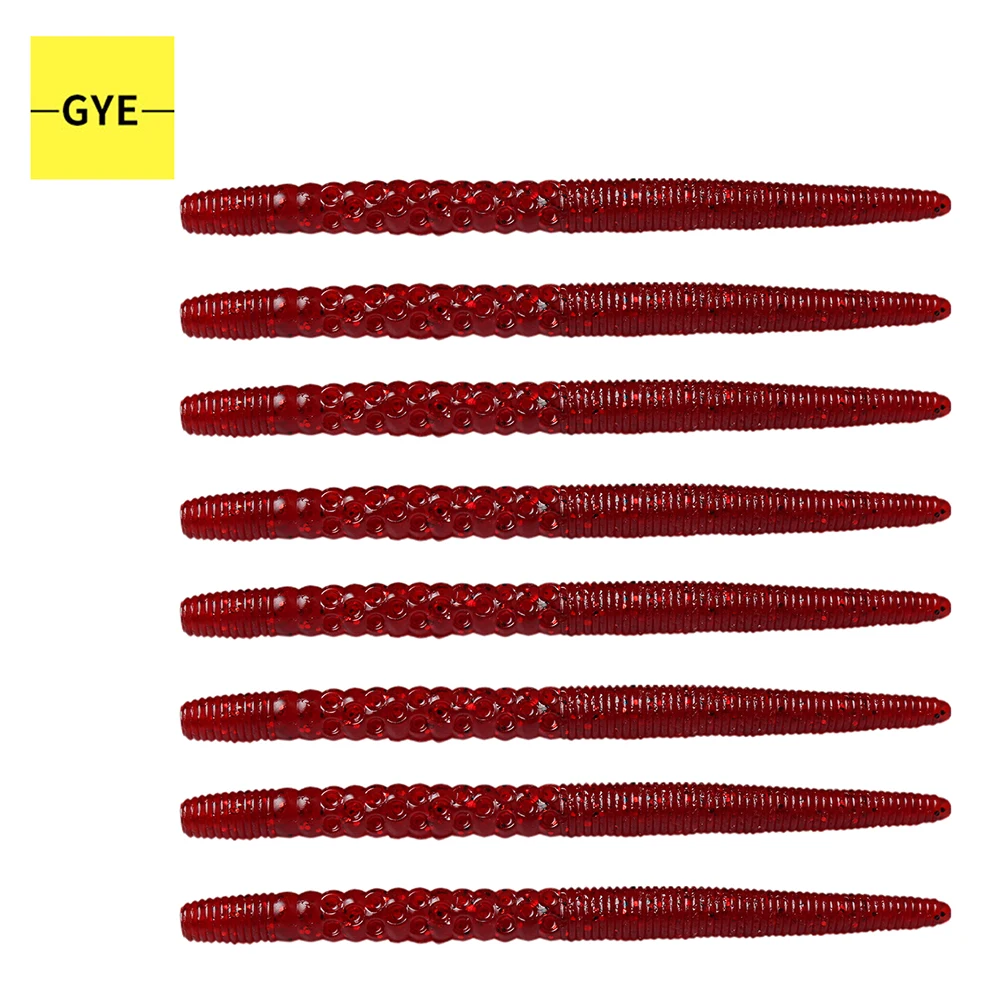 GYE 8 шт., искусственный червь, 5,5 г/122 мм, пластиковые приманки, приманки для ловли окуня, Техасская Каролина, Классические красные приманки MA1
GYE 8 шт., искусственный червь, 5,5 г/122 мм, пластиковые приманки, приманки для ловли окуня, Техасская Каролина, Классические красные приманки MA1