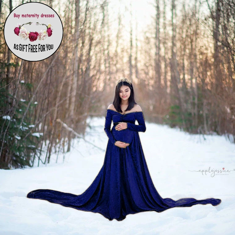 Maternity Off Shoulder Golden velvet Gown Maxi Photography Dress for Photo Shoot Photo Props Dress
Maternity Off Shoulder Golden velvet Gown Maxi Photography Dress for Photo Shoot Photo Props Dress