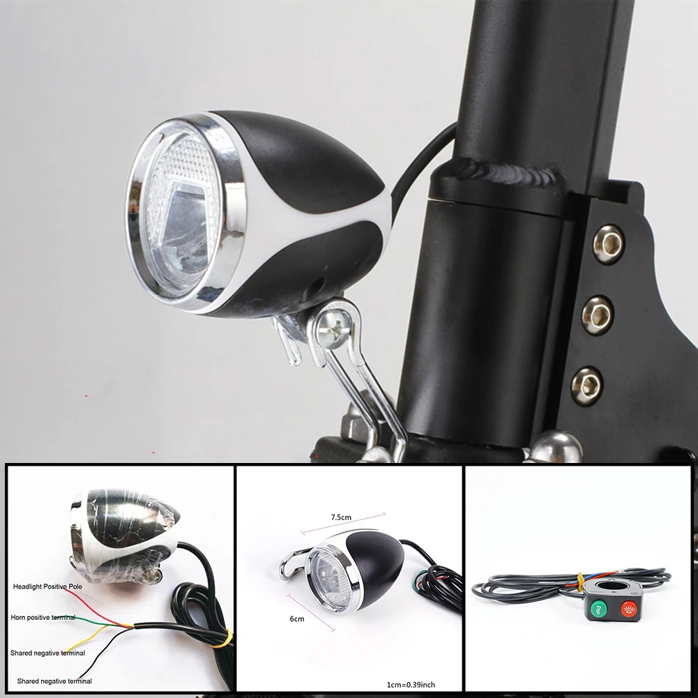 Hot Sale Front Light E-Scooter Ebike 12-80V Built-in 4 Lamp Bead Electric Bicycle Front Light Iron + Aluminum Alloy
Hot Sale Front Light E-Scooter Ebike 12-80V Built-in 4 Lamp Bead Electric Bicycle Front Light Iron + Aluminum Alloy